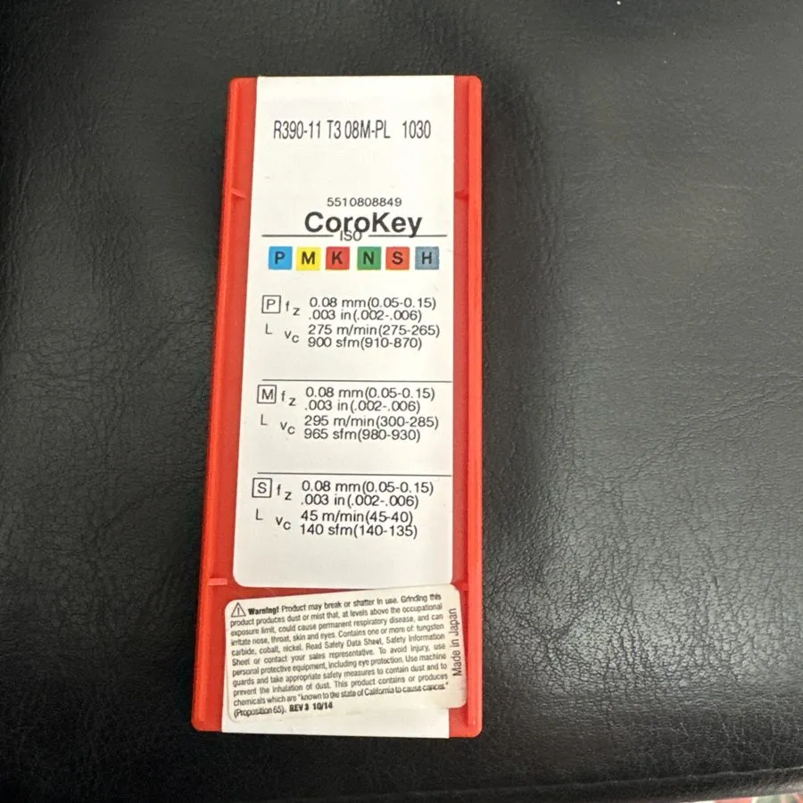 Режущий инструмент SANDVIK R390-11T308M-PM 1130 Carbide Inserts R390 Milling Ins
