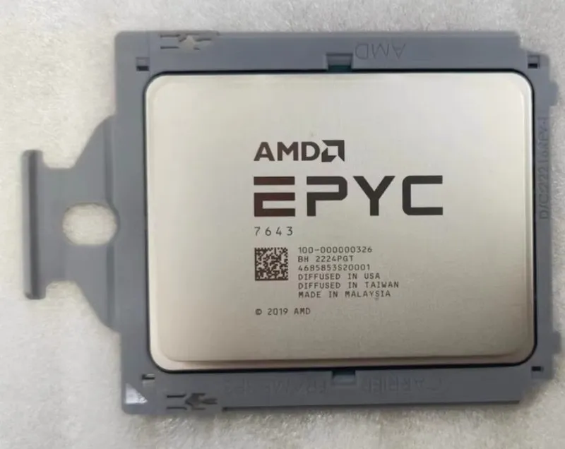 Процессор AMD EPYC 7643 Milan CPU processor 48 cores 96 threads 2.3GHZ socket