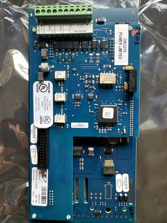 Оборудование пожарной сигнализации EST Edwards 3-ANNCPU3 ANNUNCIATOR CPU