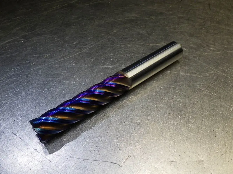 Режущий инструмент Nachi 1/4" 5 Flute Carbide Cr Endmill 1/4" Shank .06" R 41000