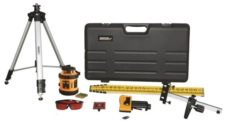 Нивелир JOHNSON LEVEL 40-6517 ROTARY LASER SELF LEVELING LEVEL KIT SALE 4453460