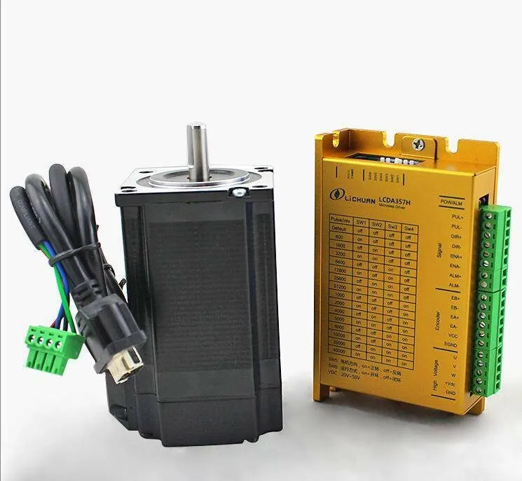 Шаговый двигатель NEMA23 2N.m 3phase easy servo Closed loop stepper motor drive 