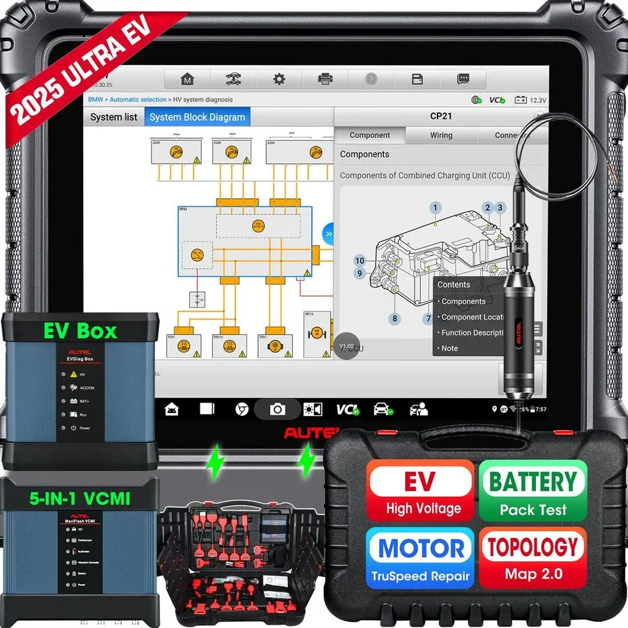 Диагностический сканер 2026 Autel MaxiSys Elite II PRO As MS919 Diagnostic Scan