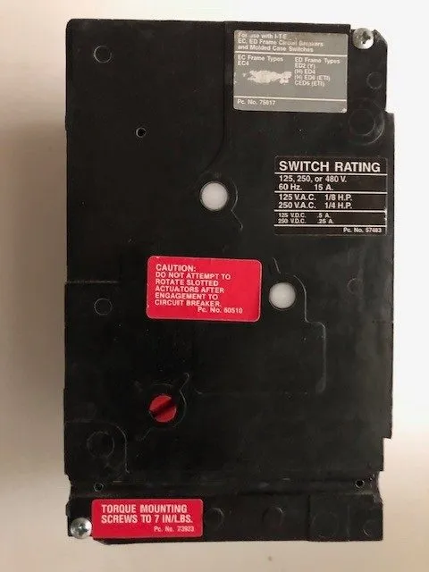 Автоматический выключатель Siemens ED63A100 Sentron Series Circuit Breaker 100A 