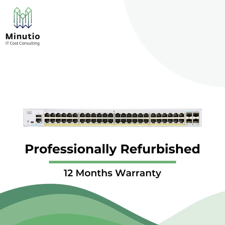 Коммутатор Cisco CBS250-48PP-4G
