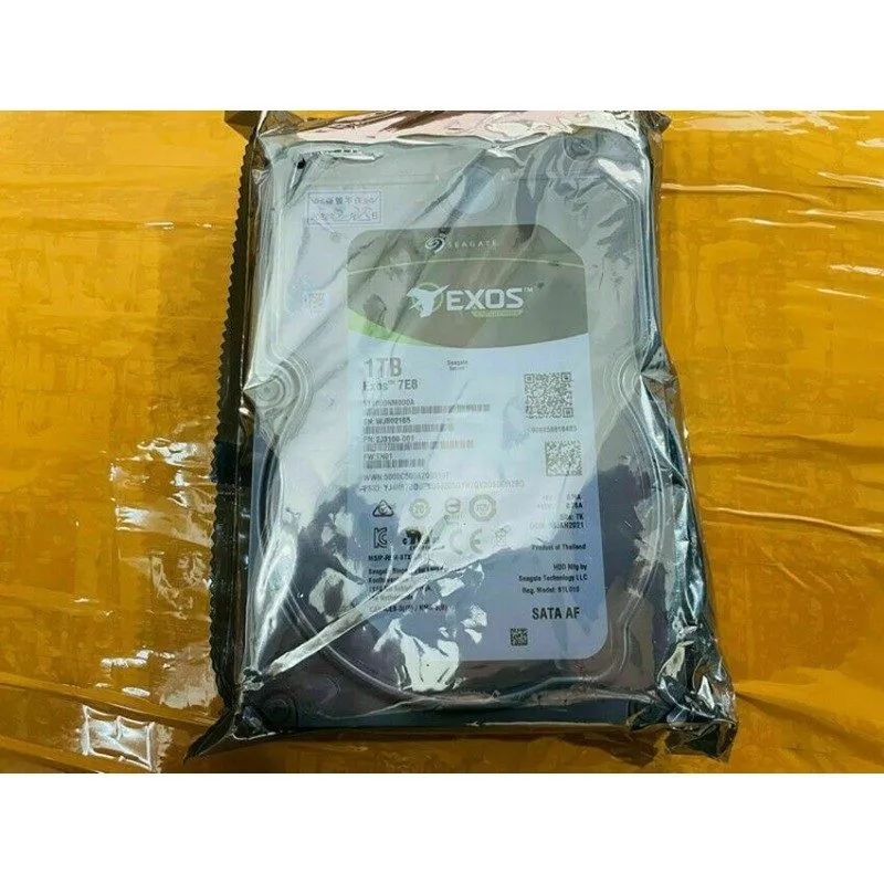 Жёсткий диск Seagate Exos 7E8 1TB ST1000NM000A 7200RPM SATA 128MB 3.5"Desktop Ha
