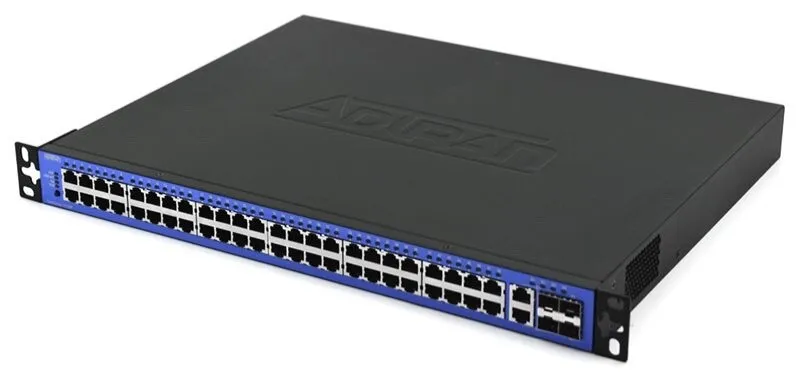 Коммутатор ADTRAN 1238P 2nd Gen 1702599G1 48 PORT FE POE L2/L3 SWITCH 2x1GB 4xSF