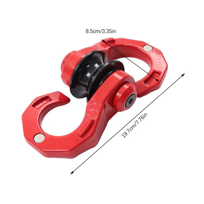 Такелажная скоба D Ring Split Shackle W/ Snatch Block 3/4" Split Shackles 40000 