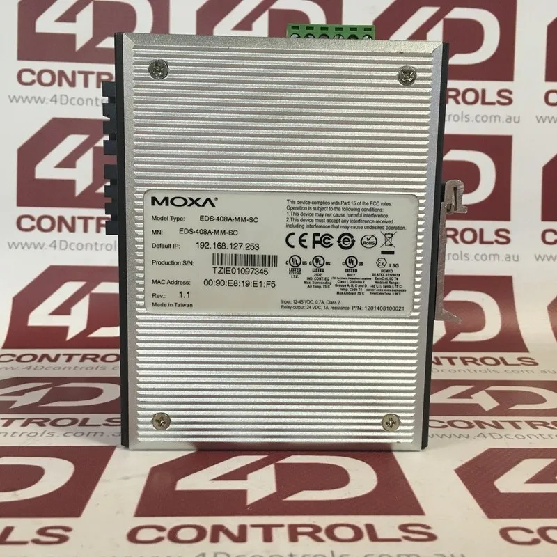 IIoT-устройство MOXA EDS-408A-MM-SC Ethernet Switch