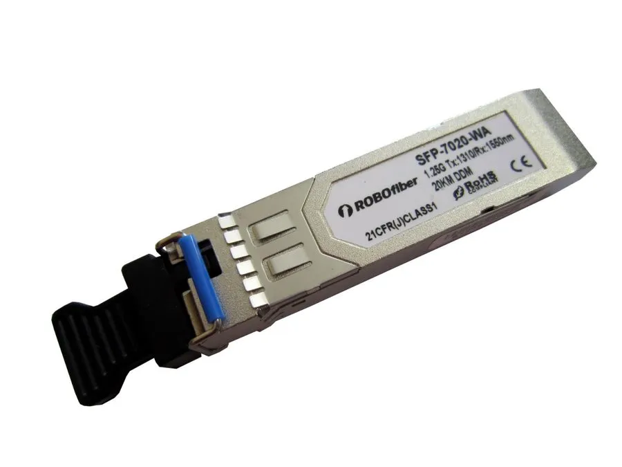 Трансивер SFP Gigabit transceiver WDM single strand BiDi A 20Km, 1310/1550nm Cis
