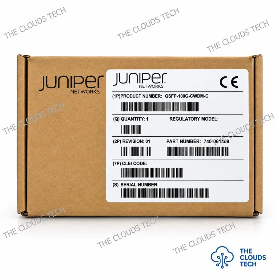 Трансивер Juniper QSFP-100G-CWDM-C 100GBASE-CWDM4 QSFP28 1310nm SMF 2km — фото лота 1