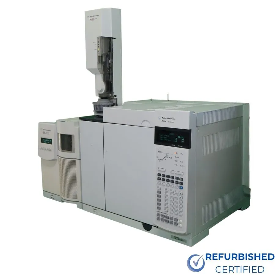 Лабораторный прибор Agilent 7890A GC/MS w/ 5975C VL MSD & 7693 Autosampler — фото лота 1