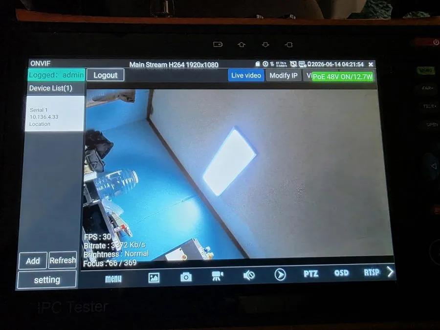 Камера PELCO P1220-ESR0 Spectra Pro 1080P Indoor/ Outdoor Dome Surveillance Came — фото лота 4