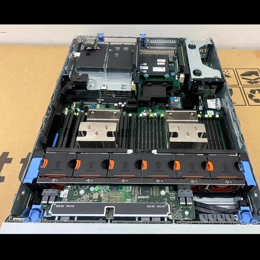 Сервер Dell R730XD 24X2.5" Server/2X E5-2696 V4/256G RAM/24X1.2T SAS/6x 40/56GbE