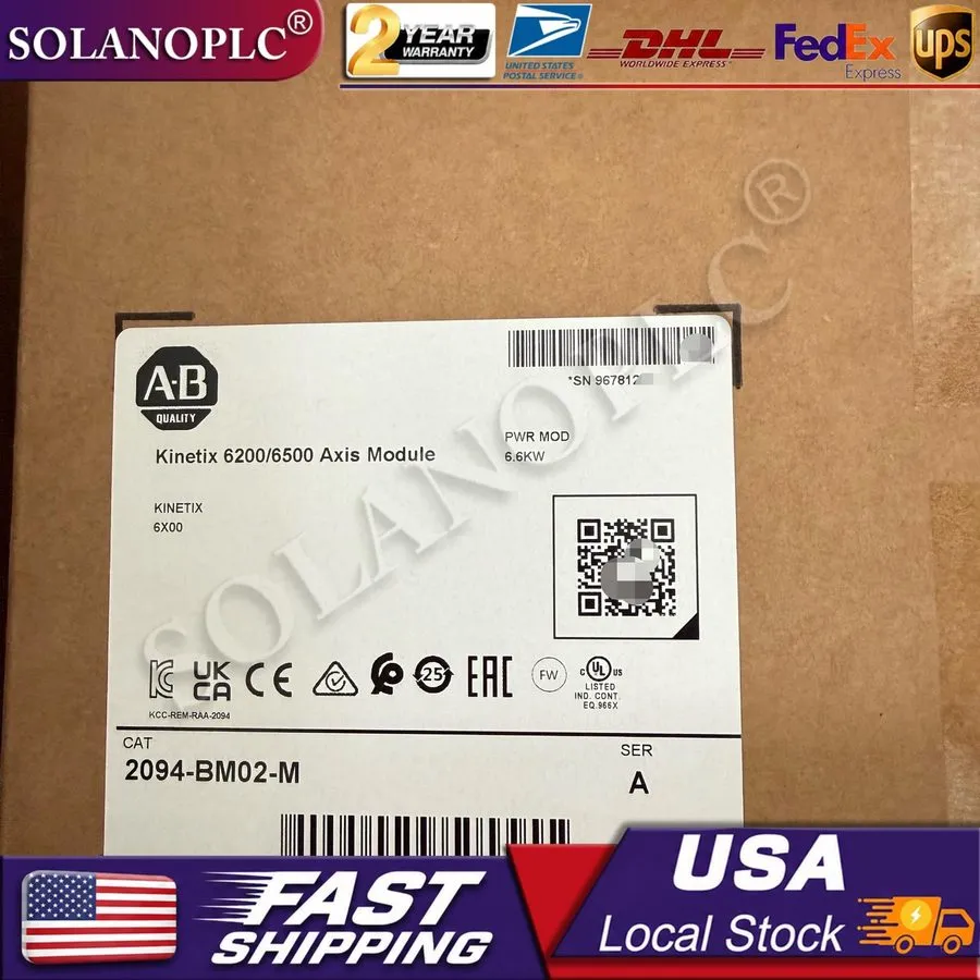 Сервопривод Allen-Bradley 2094-BM02-M Kinetix 6500 15A Servo Axis Power