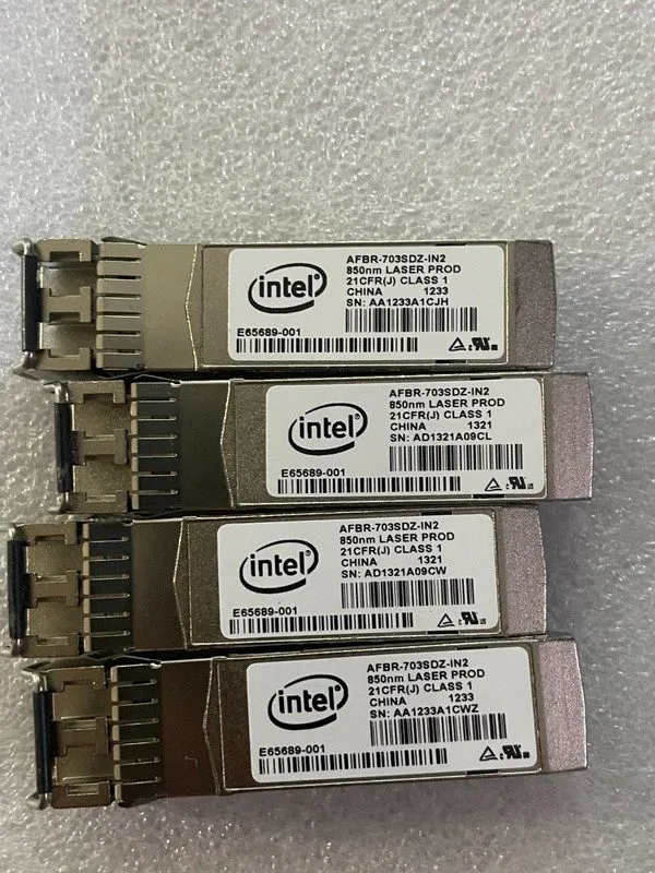 Трансивер Intel 10G 850nm 300M SFP+ Optical Transceiver Dell FTLX8571D3BCV-IT E6