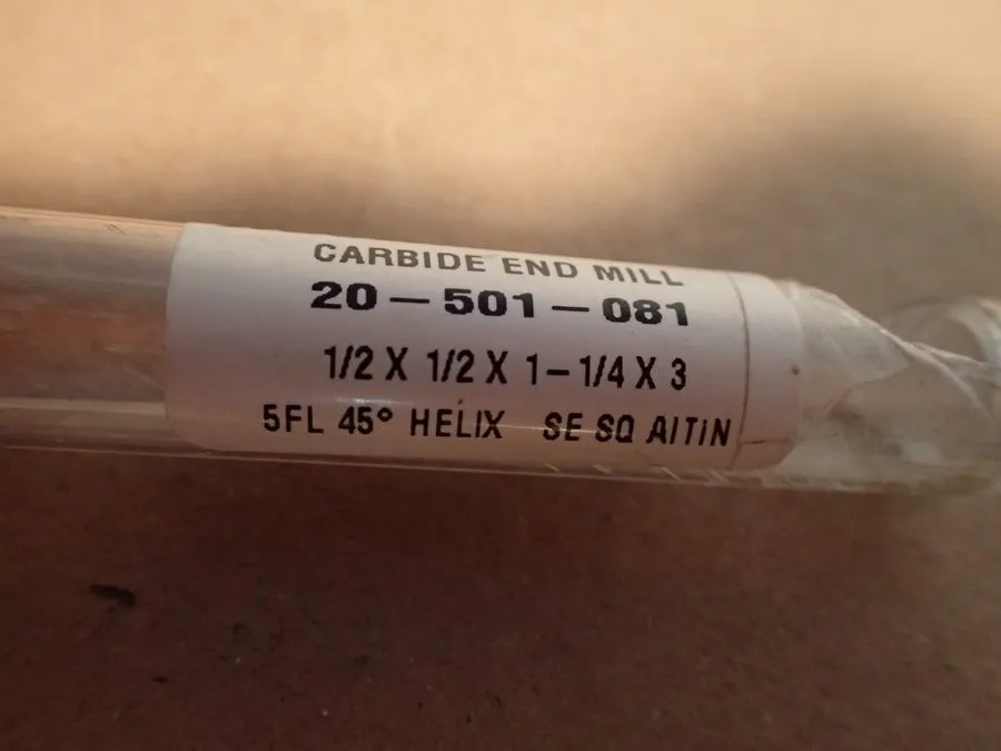 Режущий инструмент Niagara Cutter 62021 3/4" Shank 5-flute Carbide End MIll Micr