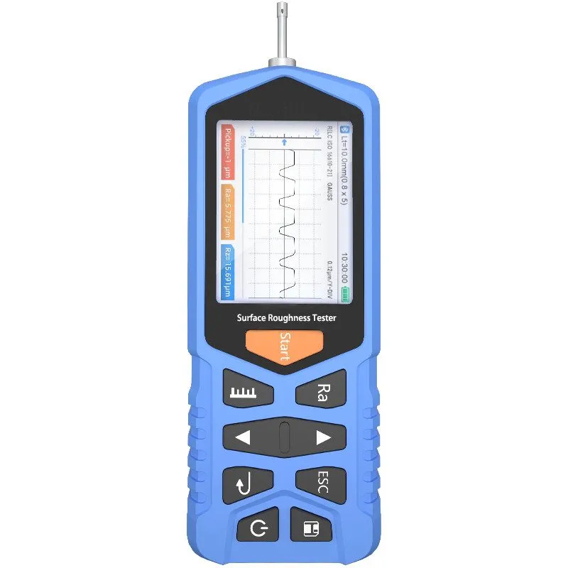 Профилометр Digital Surface Roughness Tester Gauge Meter with 14 Parameters Ra 0