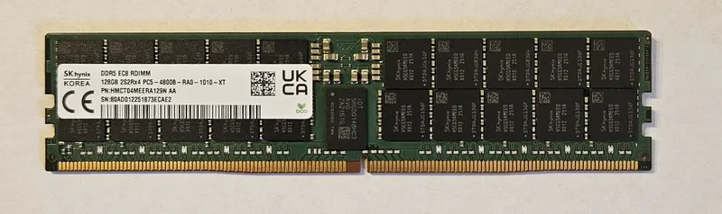 Модуль памяти 128GB 2SRx4 SK hynix PC5-4800B HMCT04MEERA | DDR5 4800 RDIMM HPE P