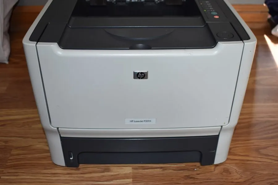 Лазерный принтер HP CB367A Laserjet P2015d Laser Printer Page Count 19490 — фото лота 2