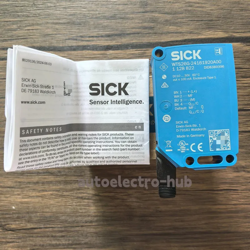 Фотоэлектрический датчик SICK WTS26G-24161920A00 PHOTOELECTRIC SENSOR 1128822