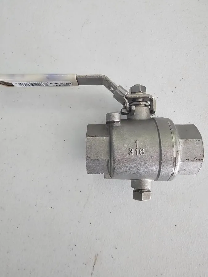 Клапан GROCO IBV-1000-S 1in NPT Stainless Steel Ball Valve 1000 WOG