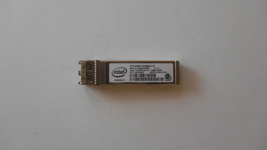 Трансивер Intel 10G 850nm 300M SFP+ Optical Transceiver Dell FTLX8571D3BCV-IT E6