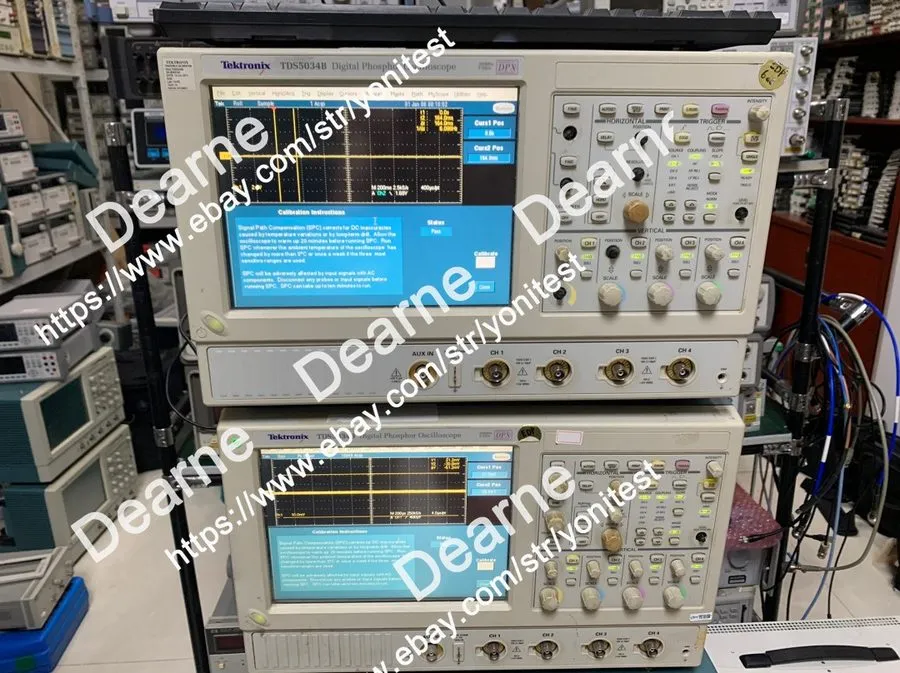 Осциллограф 1 pcsTektronix TDS5034B 350 MHZ 5GSs Digital Phosphor Oscilloscope G