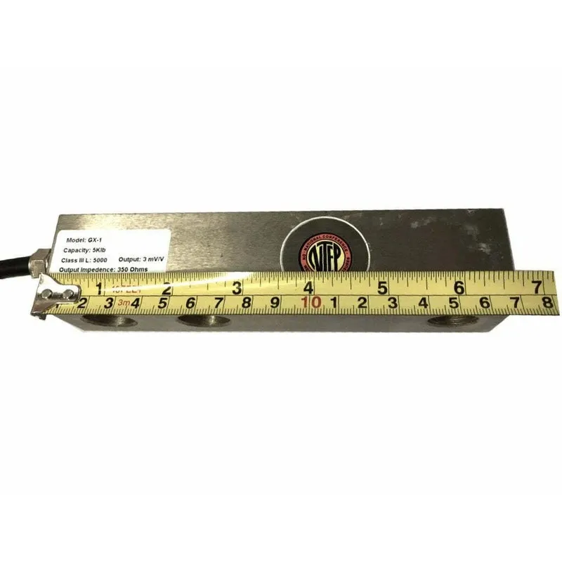 Тензодатчик SellEton GX-1-10k lb NTEP Shear Beam Load Cell Sensors — фото лота 2