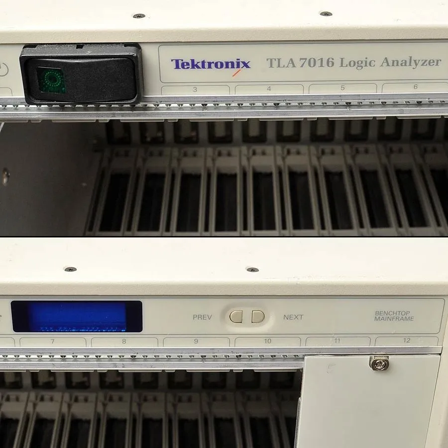 Логический анализатор Tektronix TLA7016 Logic Analyzer Benchtop Mainframe With F