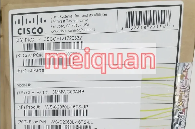 Коммутатор CISCO WS-C2960L-16TS-LL Via FedEx or DHL