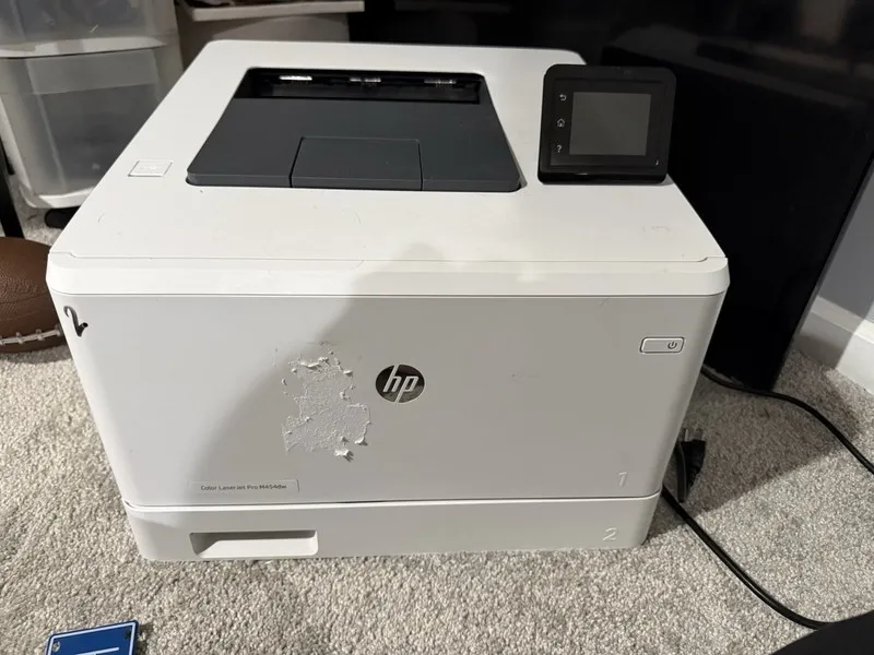 Лазерный принтер HP Color LaserJet Pro M454dw Wireless Color Laser Printer 514 P