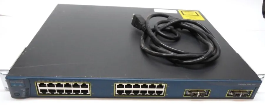 Коммутатор Cisco catalyst WS-C3550-24-SMI 24 ports network switch 90 Day's Real