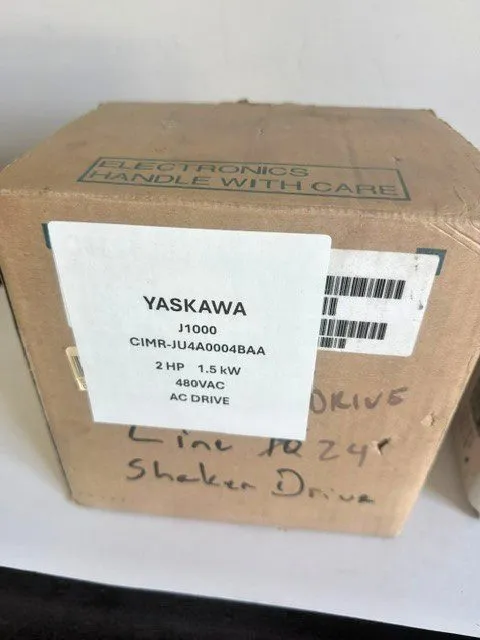 Частотный преобразователь Yaskawa CIMR-JU4A0004BAA Inverter J1000 Drive 3PH 400V