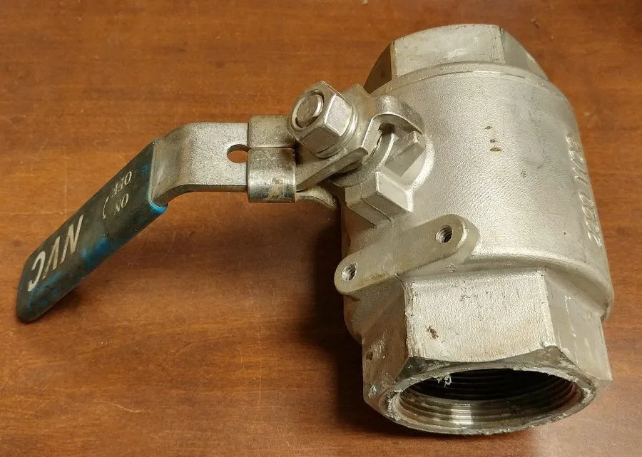 Клапан KF HALE 1" NACE CF8M FULL PORT STAINLESS STEEL 2000WOG BALL VALVE SS