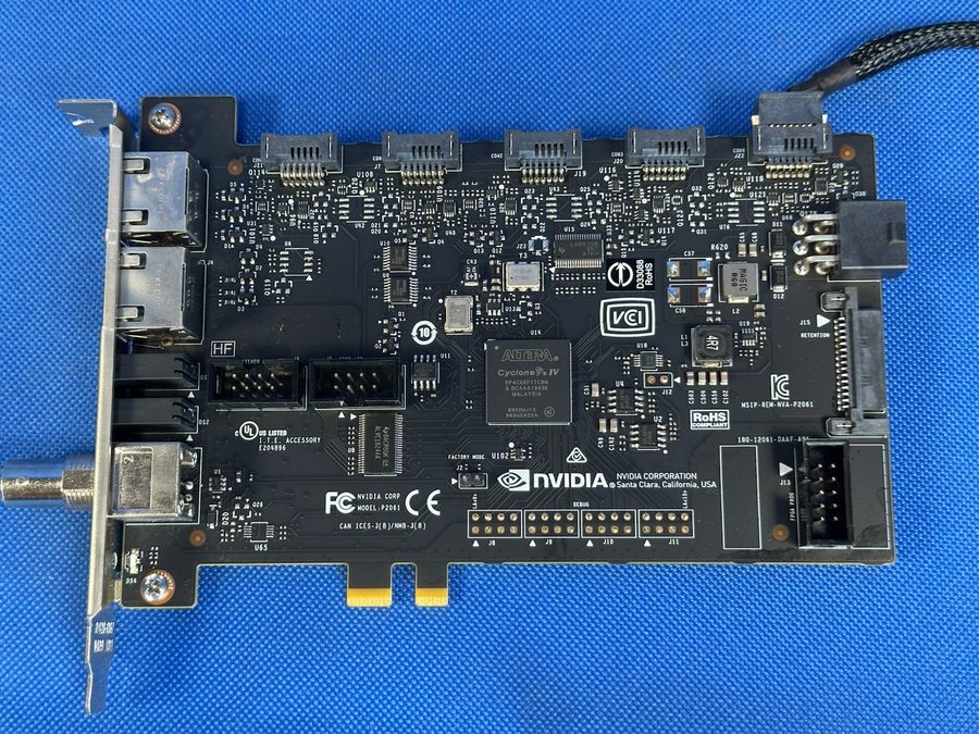 GPU-ускоритель NVIDIA Quadro Sync II Framelock Add-On 699-52061-0500-101 VCQPSYN