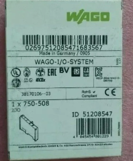Модуль ввода-вывода Wago 750-508 Digital Output Module 24VDC 2.0A