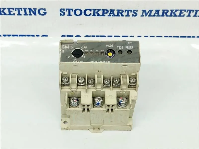 Реле защиты Mitsubishi ET-N60 Motor Protection Relay 8A 30 Days