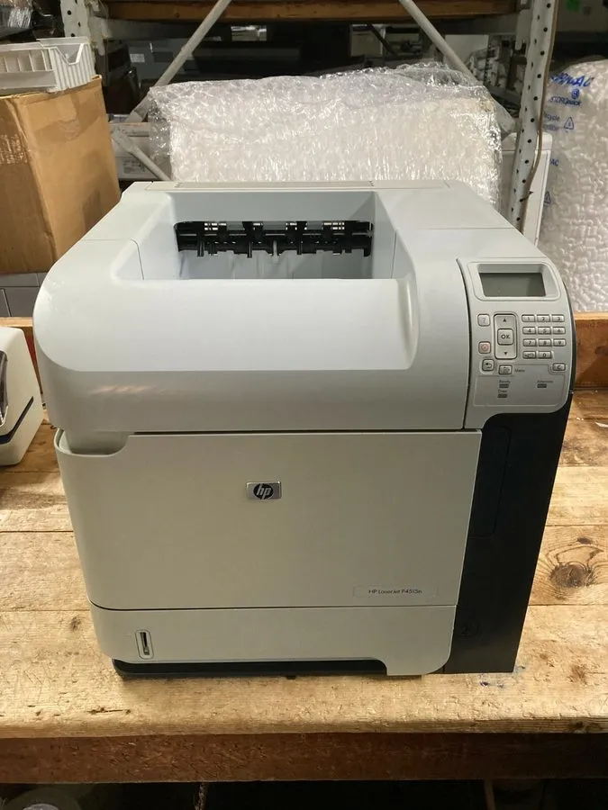 Лазерный принтер HP Laserjet P4515n Laser Printer Cleaned & Serviced *COUNT 83,0