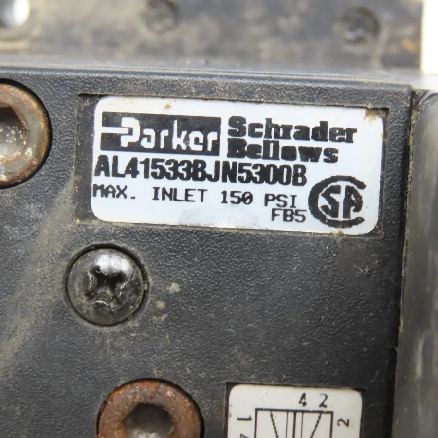 Электромагнитный клапан Parker AL41533BJN5300B Pneumatic Double Solenoid Valve 1