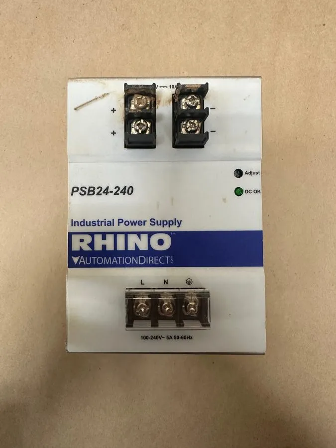 Блок питания RHINO PSB24-240 Industrial DIN Rail Power Supply 24VDC 10A 240W