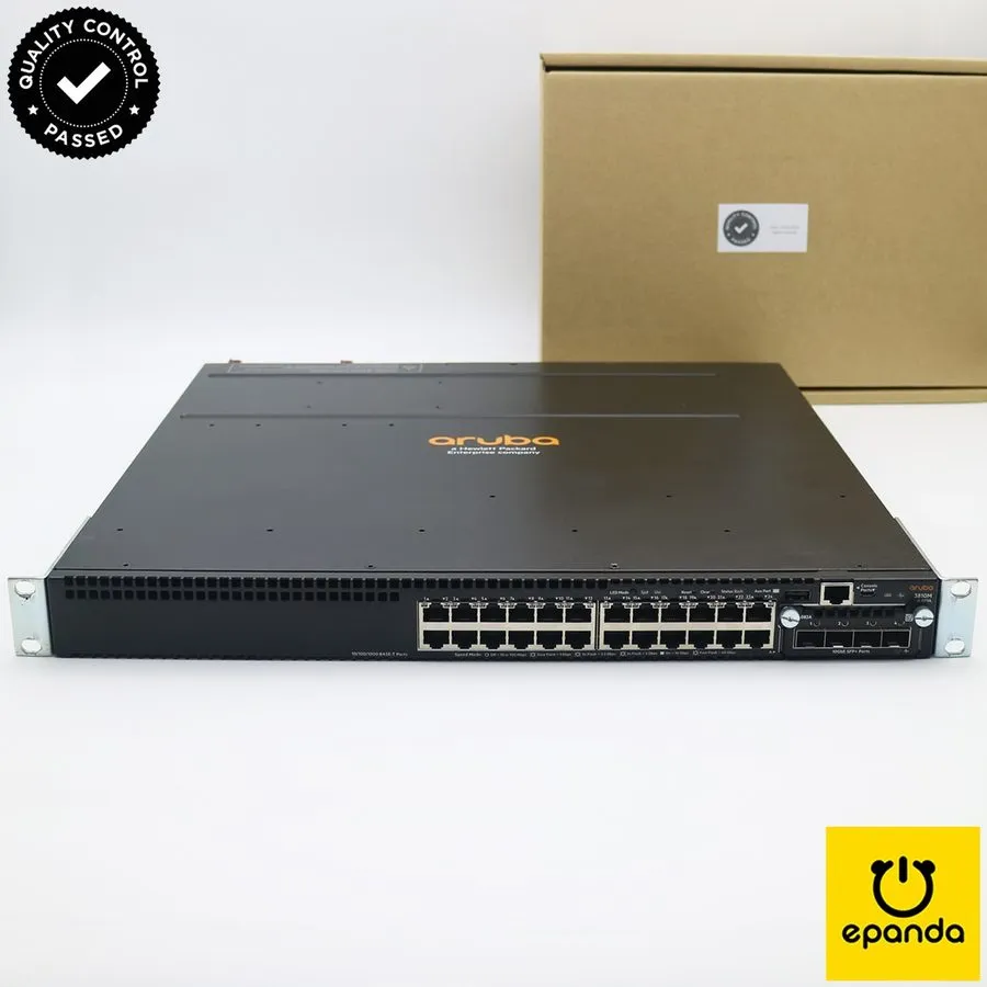 Коммутатор HPE Aruba 2540 JL356A 2540-24G-PoE+-4SFP+ 370W L2 Switch 24GigE 4SFP+