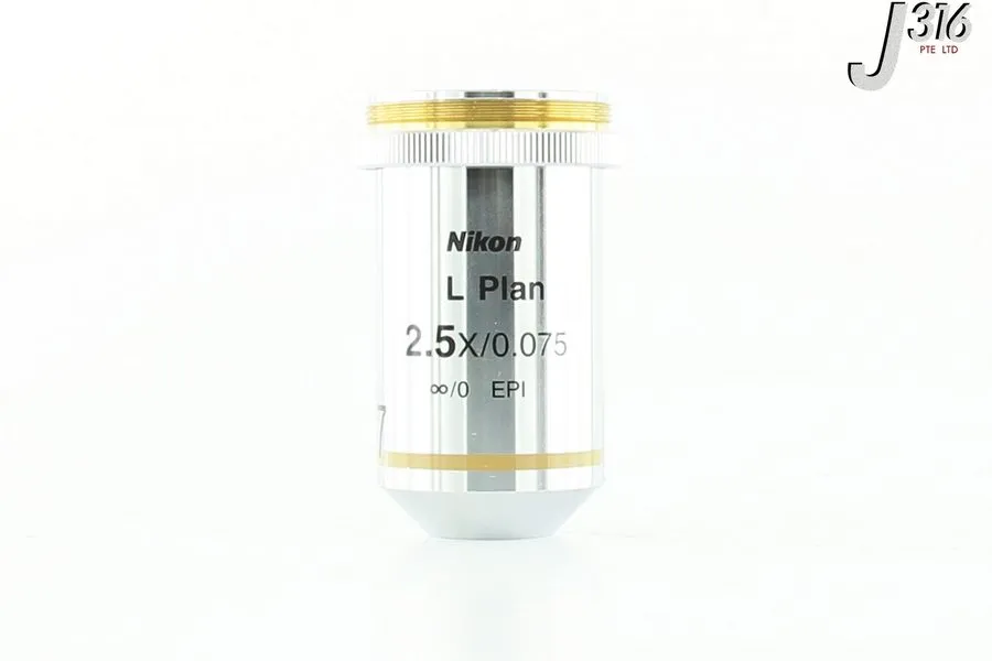 Объектив микроскопа Nikon CF Plan 2.5X/0.075 EPI Microscope Brightfield Objectiv