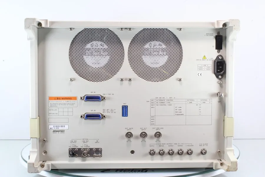 Тестер 5158 Advantest D3186 Pulse Pattern Generator Opt. 10,70 — фото лота 1