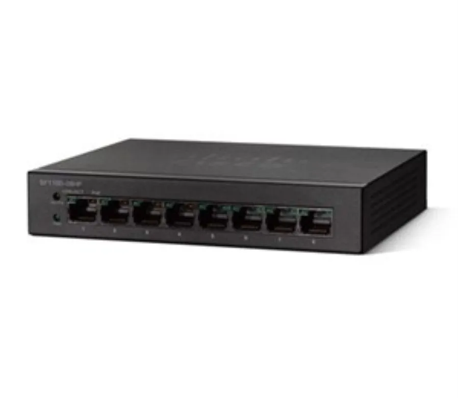 Коммутатор Cisco SF110D-08HP 8-Port 10/100 PoE Desktop Switch No SC