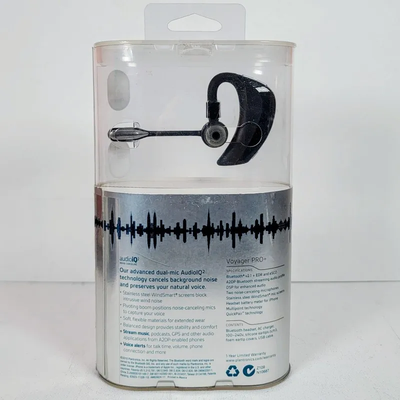 VoIP-шлюз Plantronics Voyager Pro+ Headset Bluetooth Ear Hook (84100-01)
