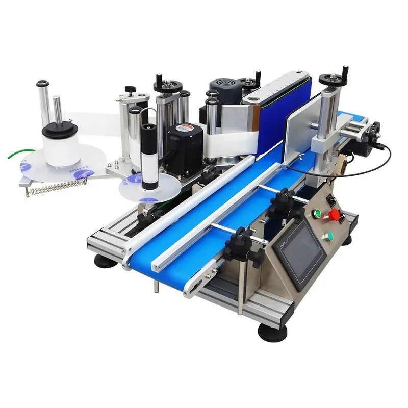 Конвейер Automatic Round Bottle Labeling Machine W/ Wide Adjust Conveyor для 1.5 — фото лота 2