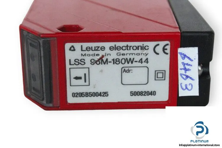 Фотоэлектрический датчик LEUZE LSS 96M-180W-44 THROUGHBEAM PHOTOELECTRIC SENSOR  — фото лота 1
