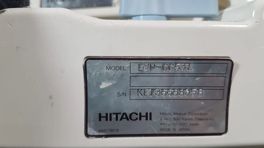 УЗИ-датчик Hitachi EUP-CC531 Ultrasound Biplane Transrectal Transvaginal Transdu — фото лота 2
