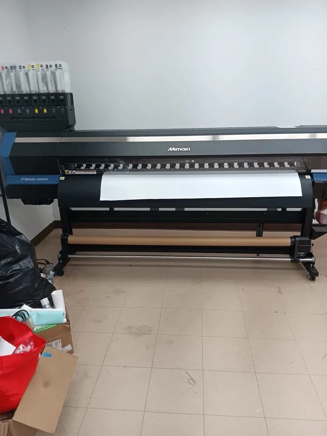 Принтер Mimaki TS55-1800 Wide format Dye Sublimation Printer Showroom Special — фото лота 1